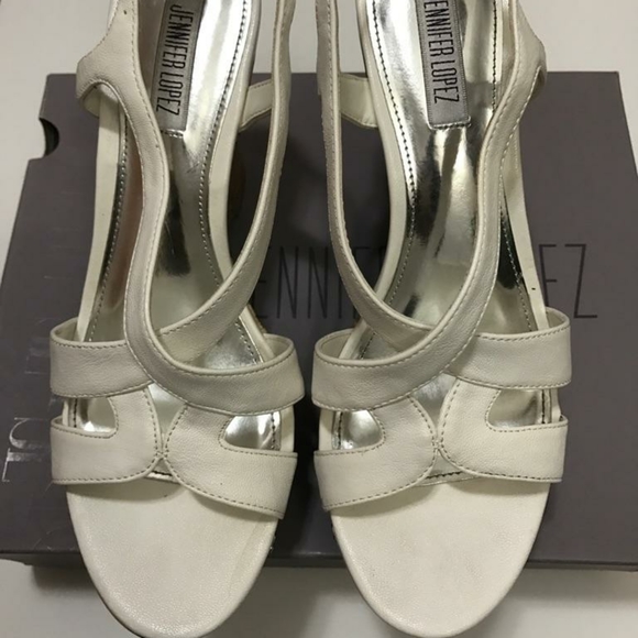 Summer Jennifer Lopez Cork Wedge Sandals - Picture 2 of 6